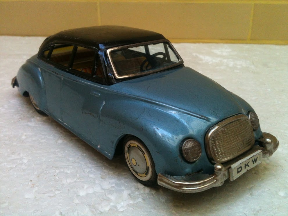 Brinquedo Antigo Lata DKW Vemag 1000 Belcar 1960