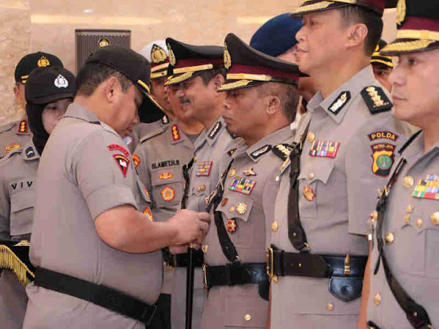Gatot Eddy Pramono Pimpin Upacara Sertijab 4 Pejabat di Polda Metro Jaya