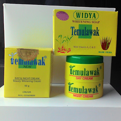 Paket Cream Temulawak Impor Cream Emboss (Day+Night) + Sabun Temulawak