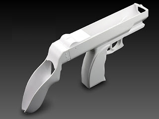 Wii Combined Light Gun in gameyeeeah