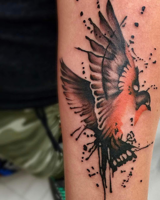 Tatuagens de aves para as mulheres 