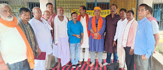 भारतीय जनता पार्टी मुंगेर विधानसभा प्रभारी एवं जमालपुर विधानसभा प्रभारी ने संयुक्त प्रेस वार्ता किया