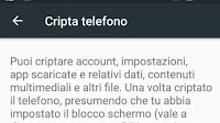 Attiva la crittografia di Android e perchè criptare il telefono è consigliato