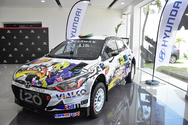 Bruno Bulacia correrá el Rally FIA Codasur en el impresionante Hyundai i20 NG R5, de la mano de Carmax