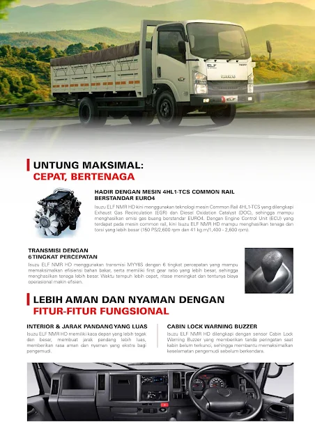 Keamanan dan Kinerja Isuzu ELF NMR HD