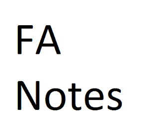 FA Notes