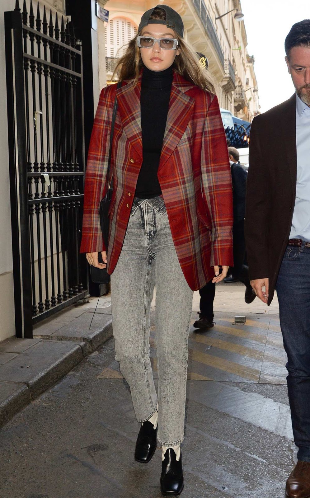 Gigi Hadid – Style Out in Paris, France