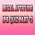 IPR QUIZ 