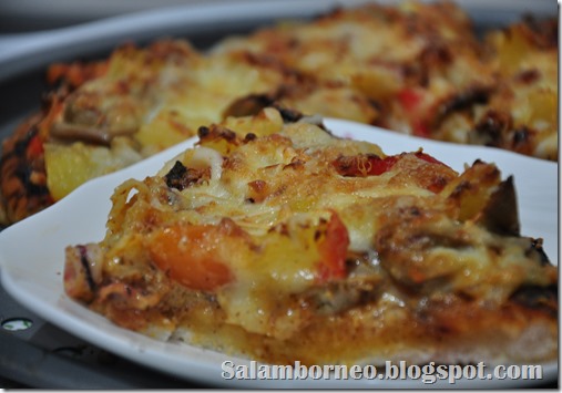 Salam Borneo: RESEPI PIZZA SIMPLE DAN SEDAP