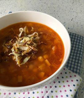 Potaje de garbanzos y pollo