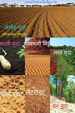 भारत की मिट्टियाँ (soil of India)