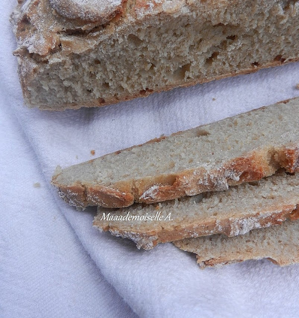 Pain sans pétrissage, Seigle, Riz et Maïs - Faible en gluten