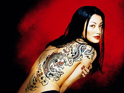 Most of the time, the Chinese tattoo designs that I see depict big,