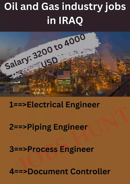 Oil and Gas industry jobs in IRAQ