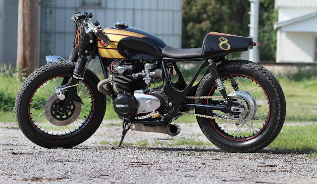 Honda CB500 Cafe Racer | By M&M Customs | Custom Bikes | Honda Cafe Racer | Honda cafe racer Parts