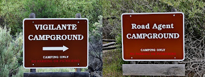 Campgrounds in Bannack State Park