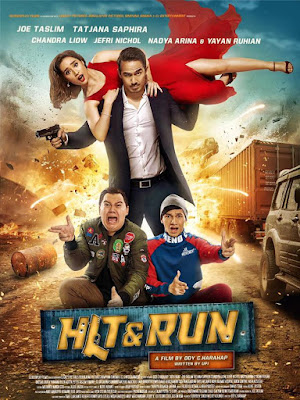 Download Film Hit & Run (2019) Bluray Full Movie Tegar Saputra (Joe Taslim), seorang polisi selebriti yang kemana-mana selalu diikuti kamera karena memiliki acara reality show-nya sendiri. Tegar ditugaskan untuk menangkap Coki (Yayan Ruhian), seorang gembong narkoba yang baru kabur dari penjara. Sayangnya, kali ini Tegar yang individualis harus dipasangkan dengan Lio (Chandra Liow), seorang tukang tipu. Tegar yang terbiasa beraksi sendirian kini harus berusaha menyelesaikan misinya bersama Lio yang justru membuat susah. Aksi Tegar dan Lio mencari Coki ditemani Meisa (Tatjana Saphira), penyanyi, dan Jefri (Jefri Nichol).