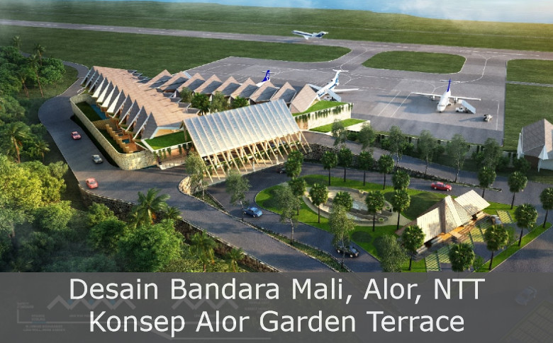 Desain Bandara Mali, Alor, NTT