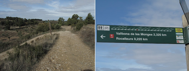 Poblet a Vallbona de les Monges - Camí de Sant Jaume de Compostela;