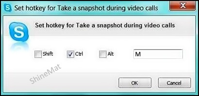 Skype hotkey setup