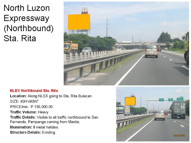 Available NLEX billboard : Sta. Rita Bulacan