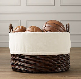 rattan toy basket