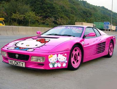 Ferrari on Bitacora   Hello Kitty Ferrari