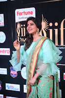 Samantha Ruth Prabhu Smiling Beauty in strange Designer Saree at IIFA Utsavam Awards 2017  Day 2  Exclusive 50.JPG