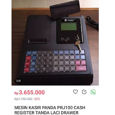Mesin Kasir PANDA PRJ100 Mesin Kasir Harga Murah