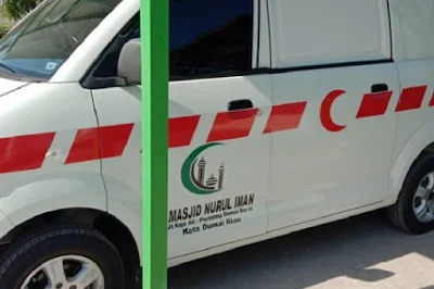 Ambulans Milik Masjid Nurul Iman Raib Dicuri Maling