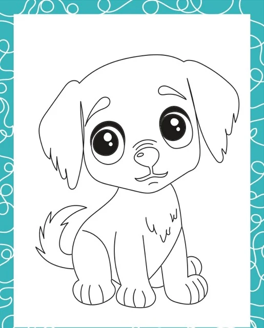 Color Cute Puppies