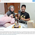 Emma Maembong, Kamal Adli sweet di atas katil pesakit.. (gambar)