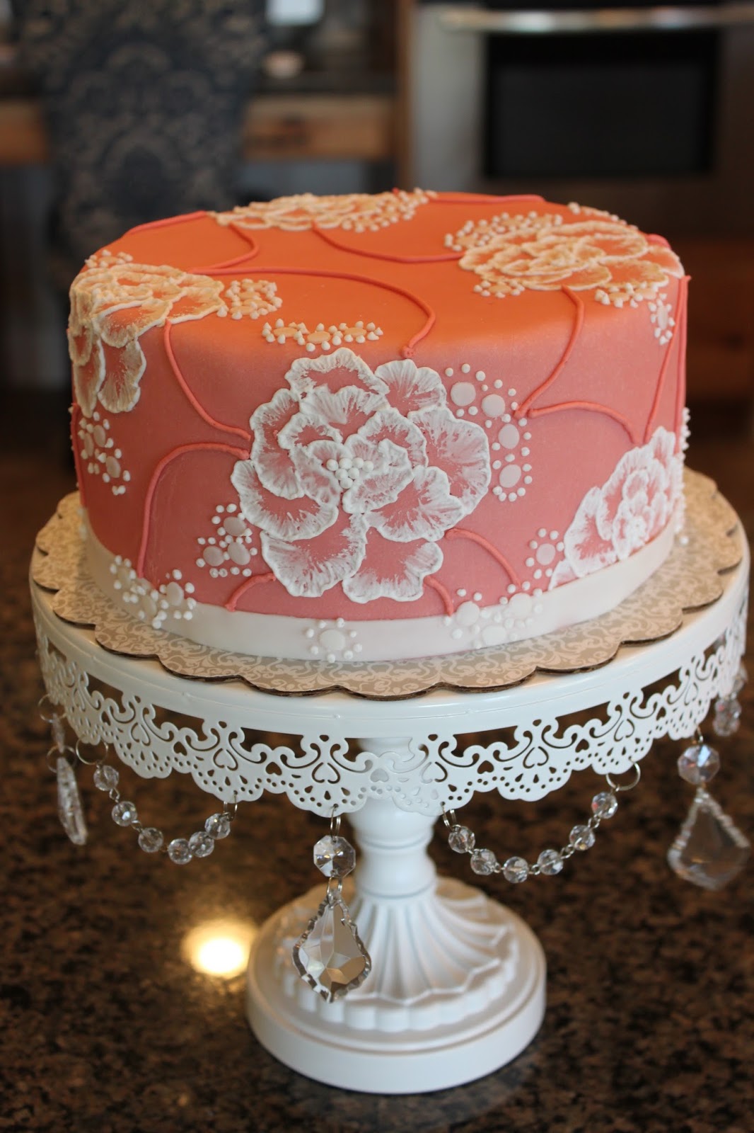Drake’s Cakes: Fancy Elegant Birthday Cake