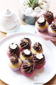 Mini Cupcakes Chocolat Vanille