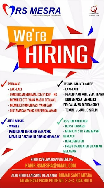 Empat LoKer diRumah Sakit Mesra