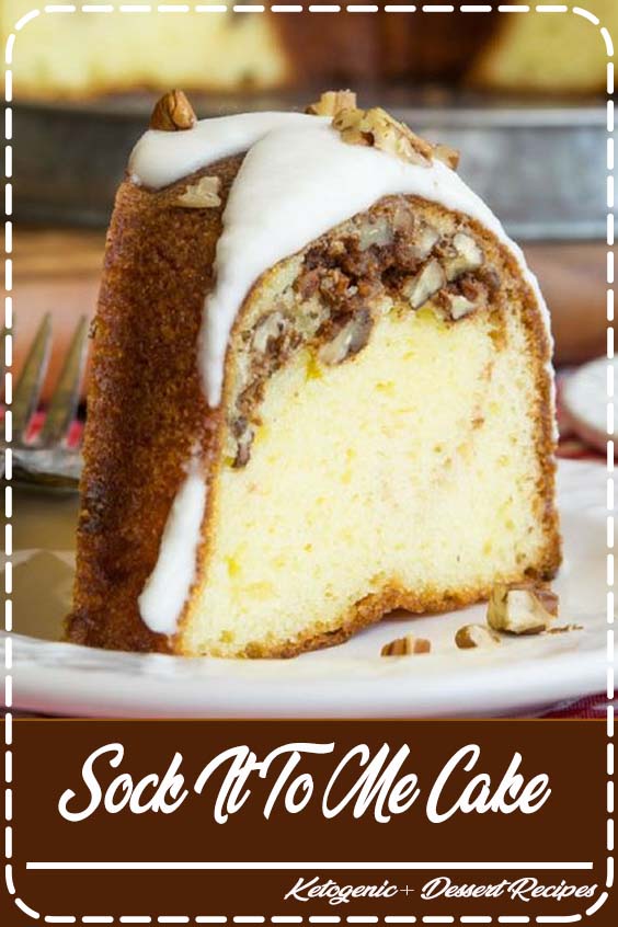 Sock It To Me Cake is delicious Southern butter with an amazing streusel filling. Our cake starts with a cake mix to make prep easy and results foolproof.