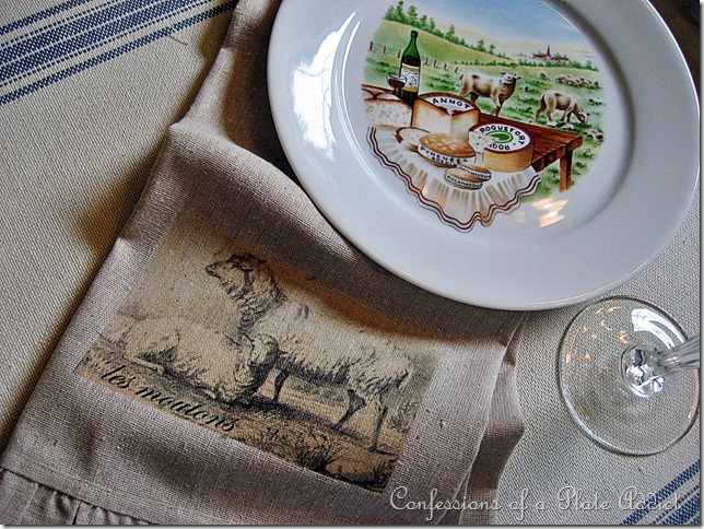 CONFESSIONS OF A PLATE ADDICT Vintage French Tea Towels CONFESSIONS OF A PLATE ADDICT Vintage French Tea Towels