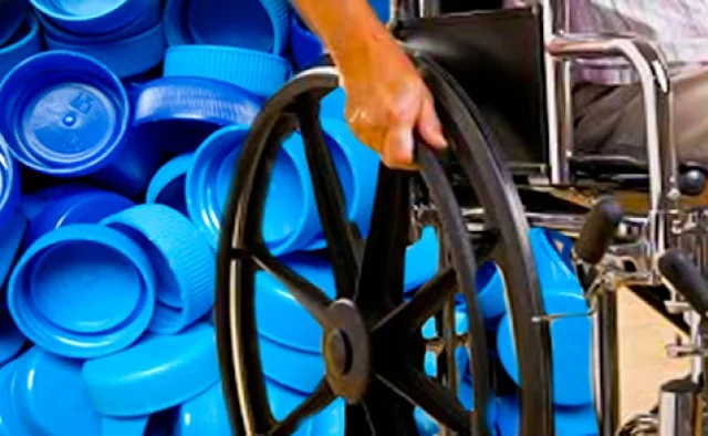 Η Παθολογική Κλινική του Νοσοκομείου Ναυπλίου μαζεύει καπάκια για την αγορά αναπηρικού αμαξιδίου