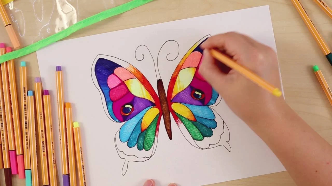 Butterfly picture drawing - Butterfly picture download - Butterfly picture drawing - Butterfly wallpaper - projapoti pic - NeotericIT.com