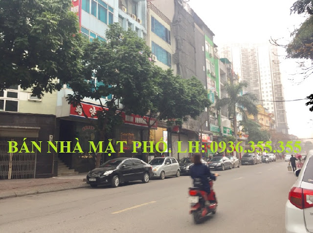 Bán nhà mặt phố Nguyễn Thị Định