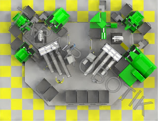 Kameralı CNC Tezgah Besleme Robotu