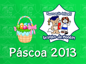 Páscoa 2013 na escola