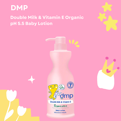 DMP Double Milk & Vitamin E Organic pH 5.5 Baby Lotion