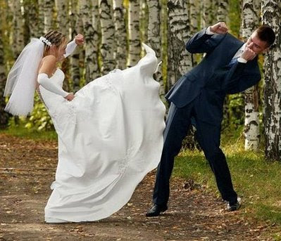 Funny Wedding Photos Funny Wedding Couple Karate