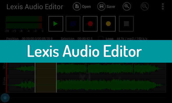 Download LEXIS Audio Editor full APK