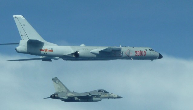 Nightmare, China Deploys Xian H-6K Bomber in Taiwan Sky in Massive Military Exercise