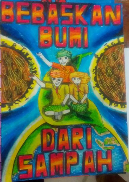 CARA MENGGAMBAR POSTER Kantata Ilmu