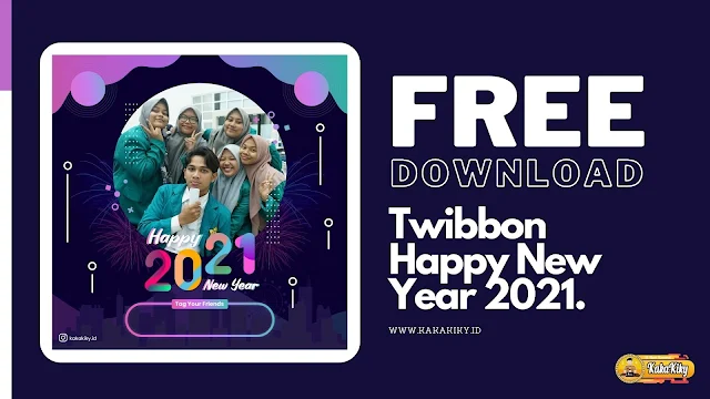 twibbon happy new year 2021