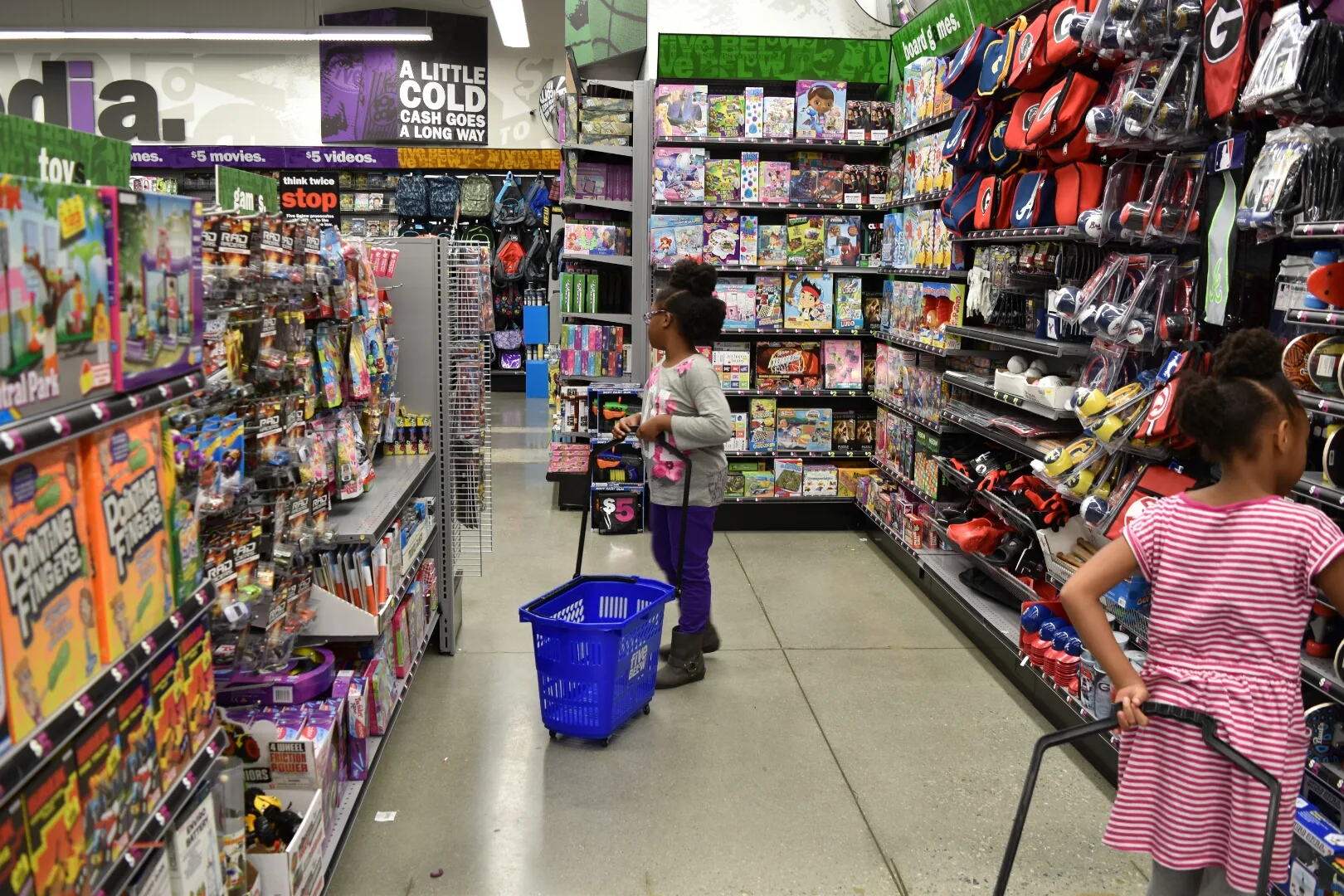 My Girls' Shopping Trip at Five Below: Five Below Store Review