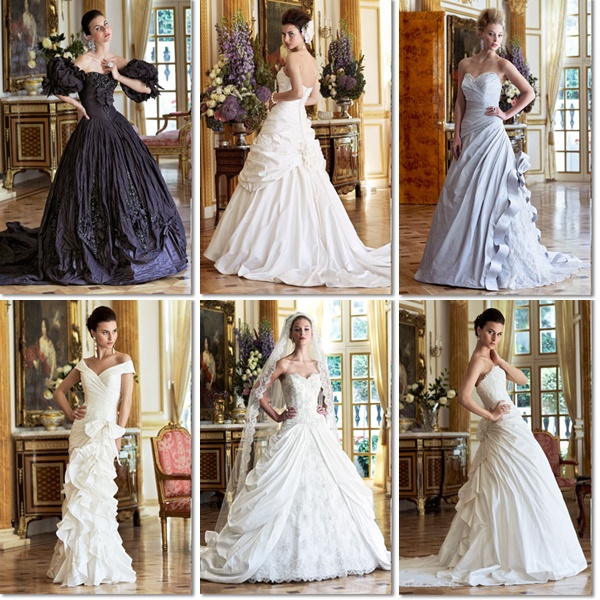 for colored wedding gowns